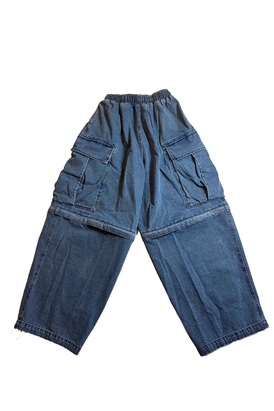 Multi Pocket Denim Pants