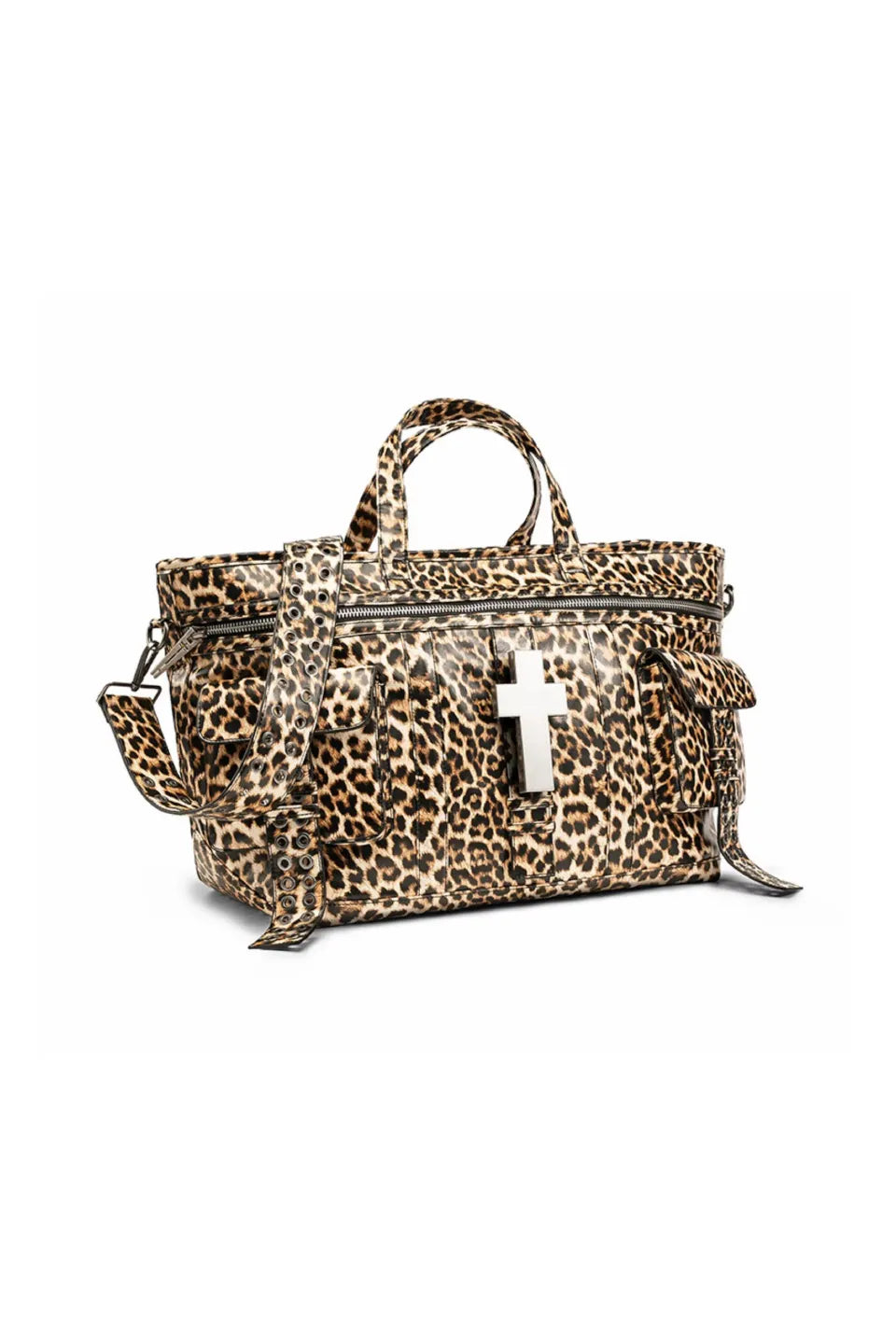 Multi Functional Cross Leopard Shoulder Bag