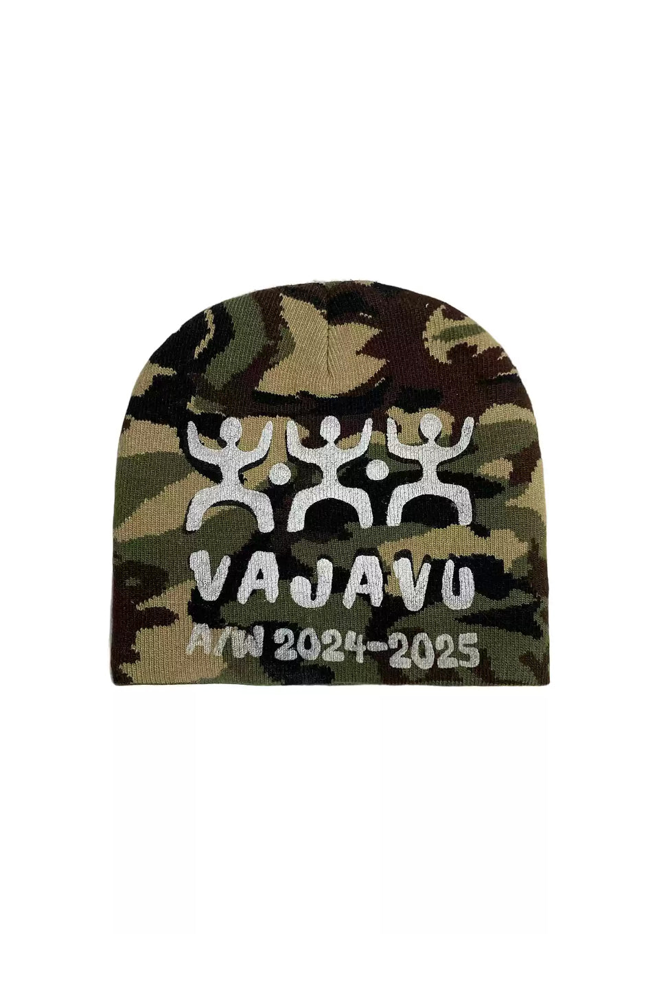 Multicolor Knit Beanie