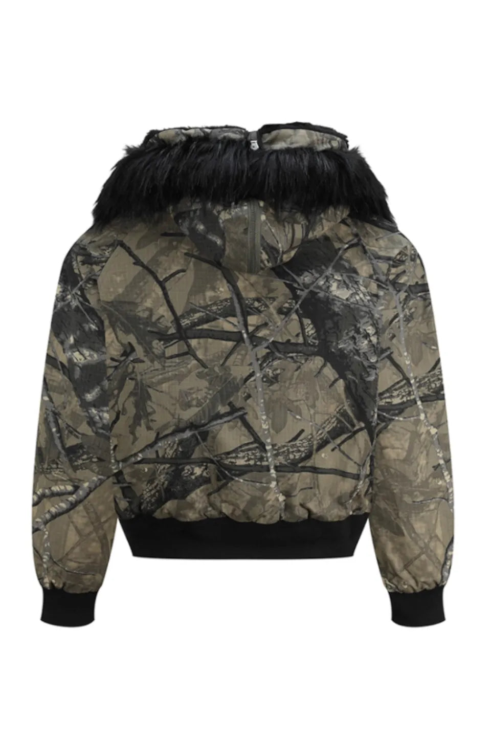 N2B Tear Resistant Branch Camouflage and Winter Thickened Cotton Jacket