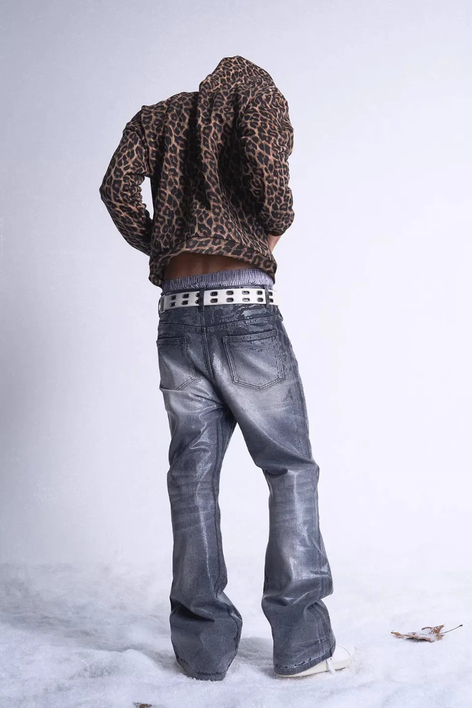 PAIN Leopard Print Hoodie