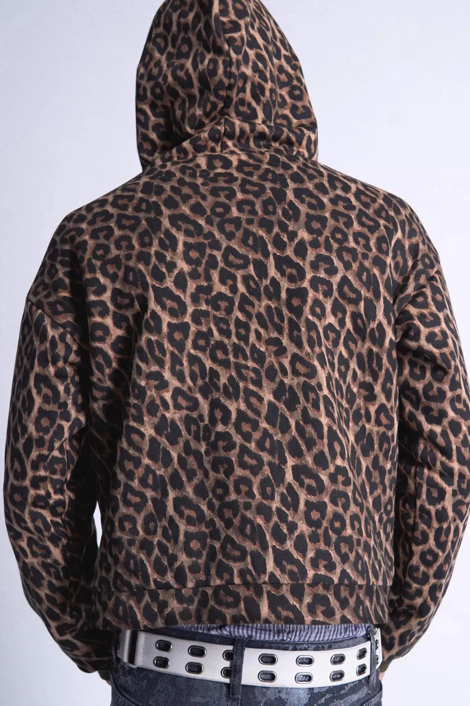 PAIN Leopard Print Hoodie