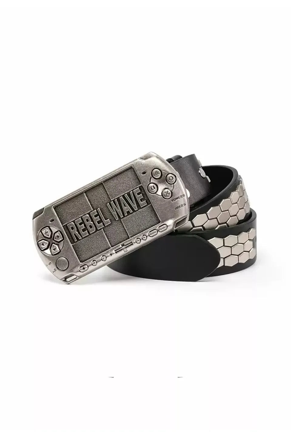 PSP Inspired Studded Leather Belt