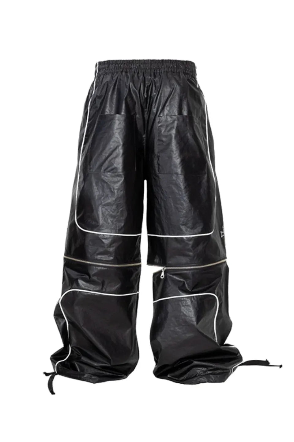 PU Coated 2Way Convertible Cargo Pants