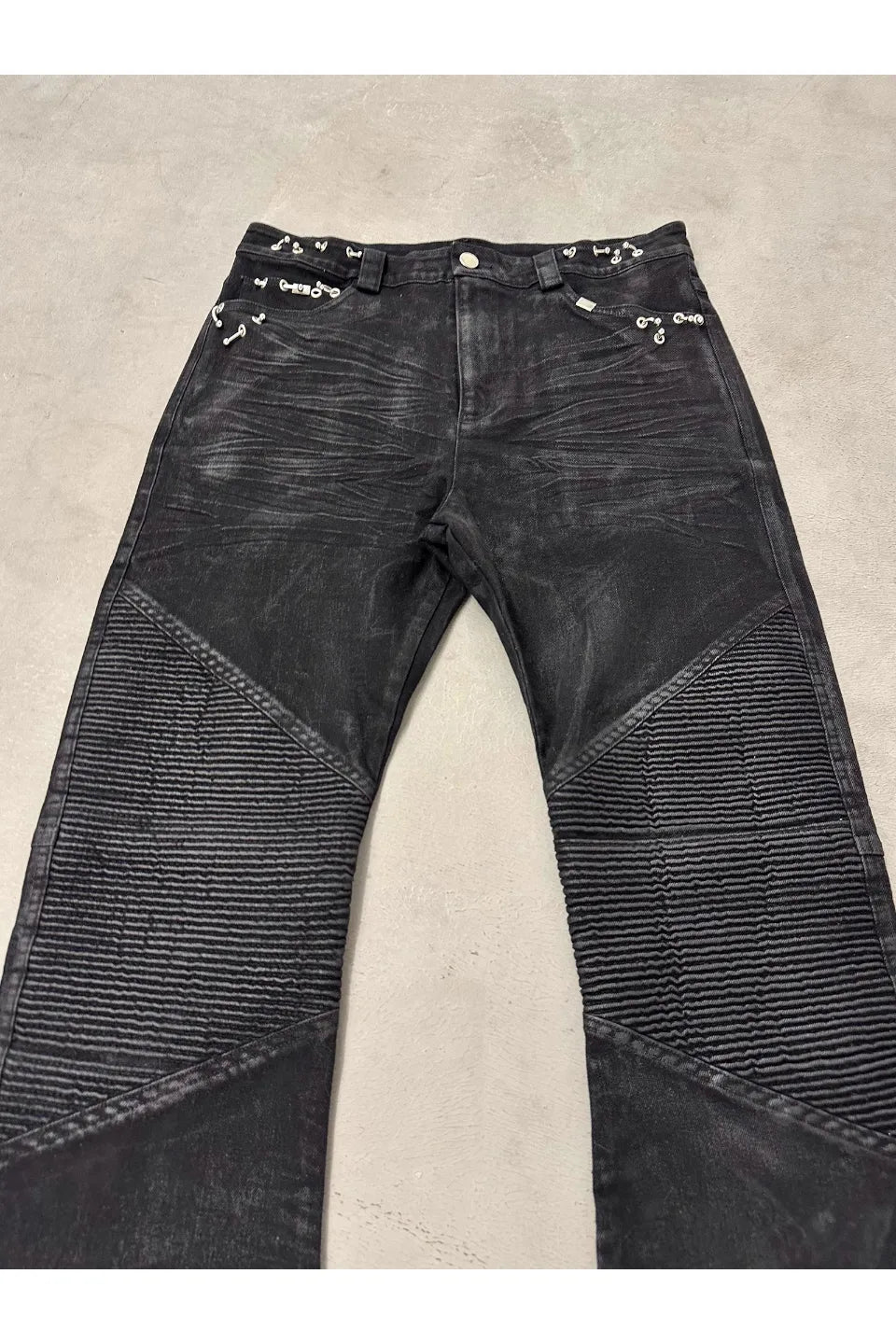 Piercings Straight Leg Jeans