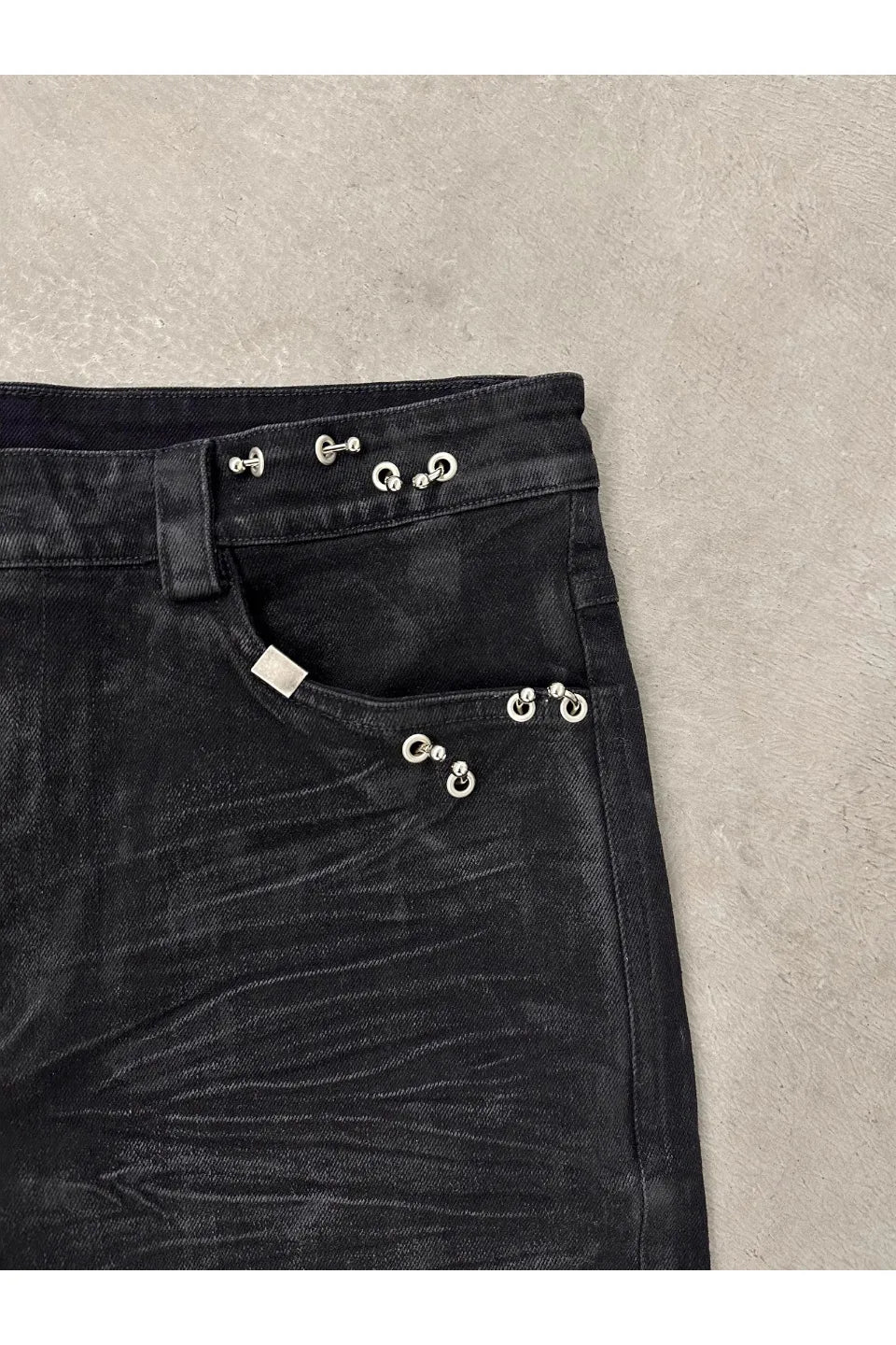 Piercings Straight Leg Jeans