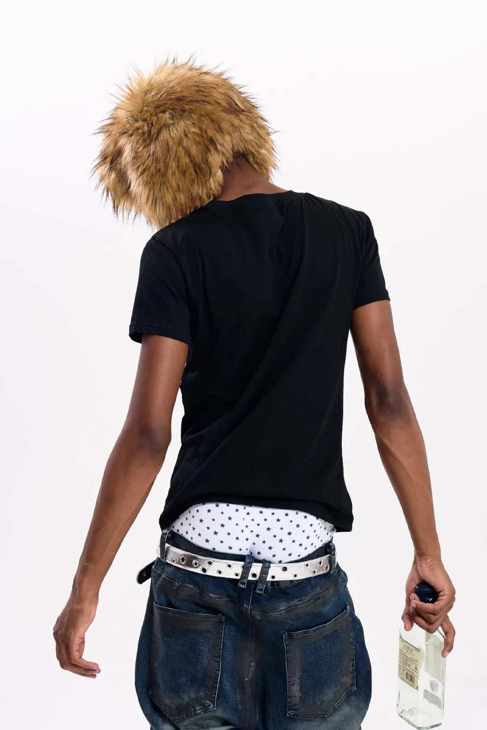 Pixelated Portrait Graphic T-Shirts