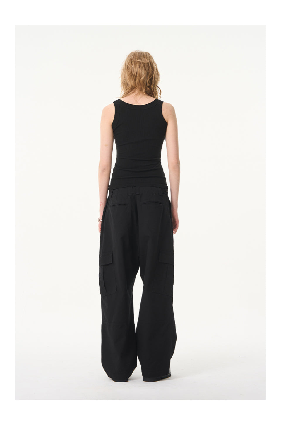 Pleated Paratrooper Pants