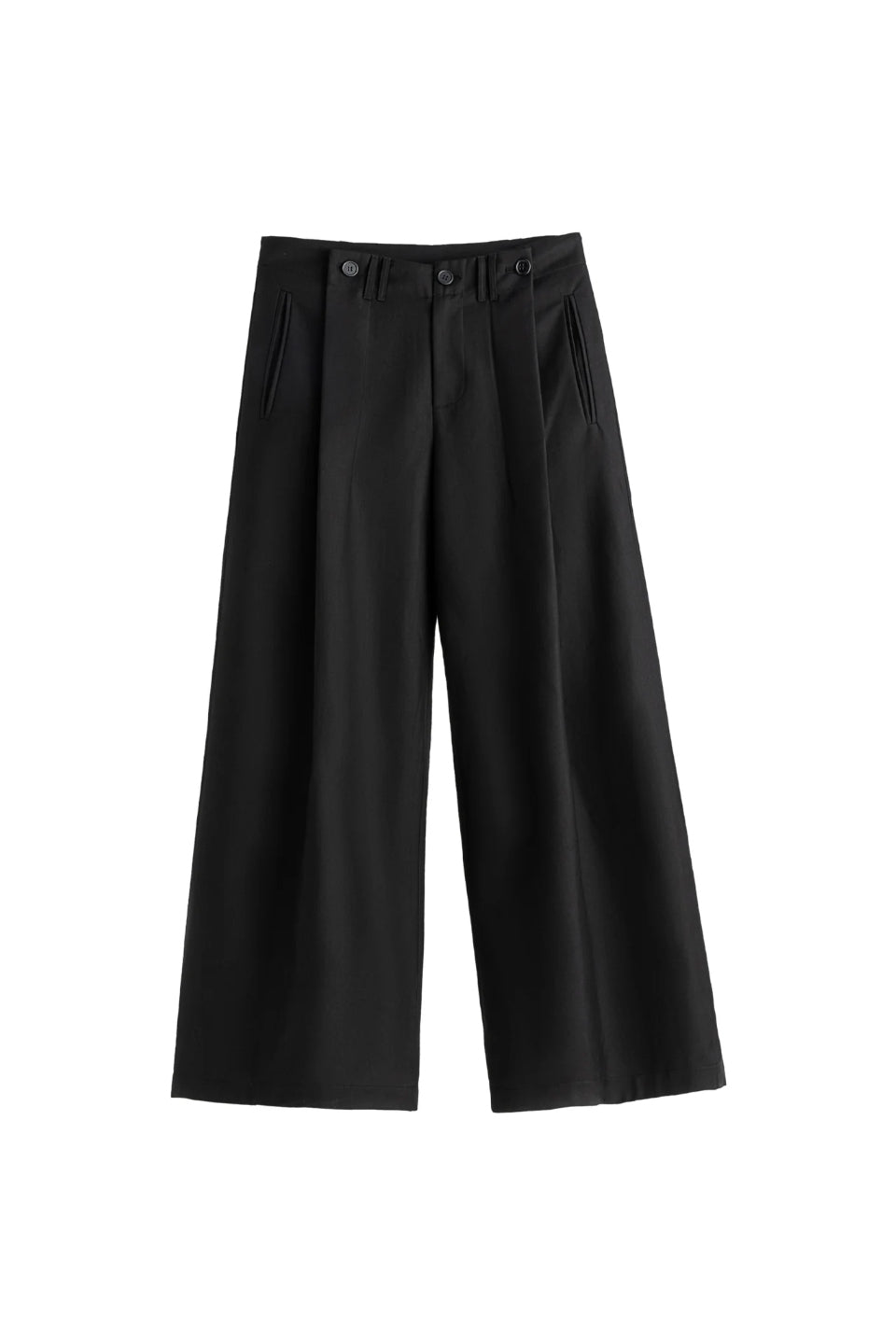 FRKM SCD CROWD - Pleated Wideleg Pants エフアールケーエム パンツ ボトムス