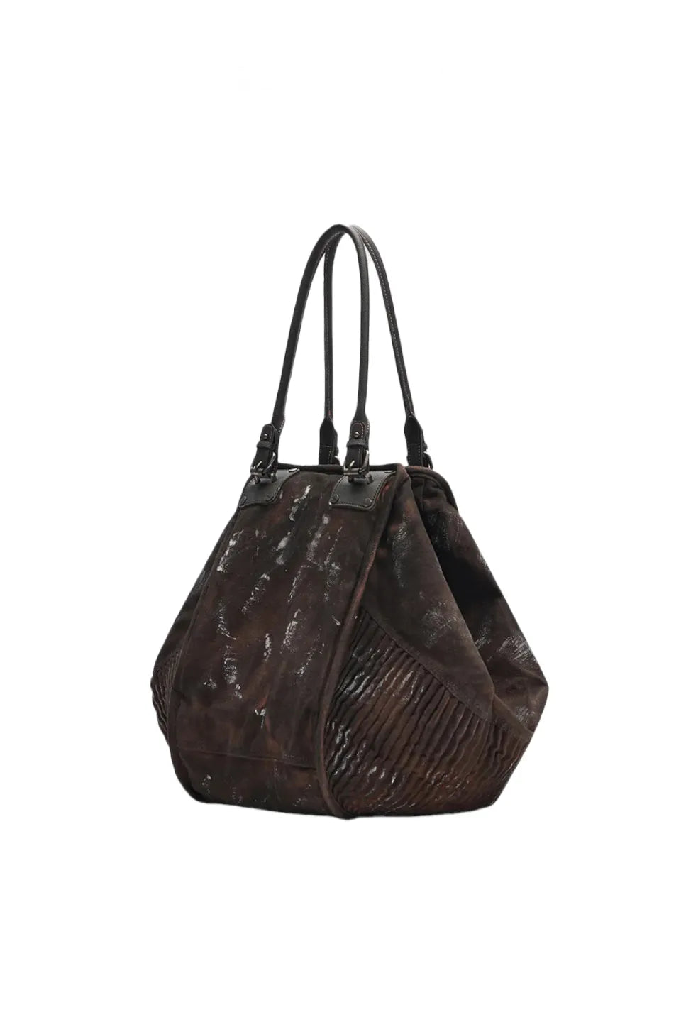 Punk Vintage Dirty Dyed Tote Bag