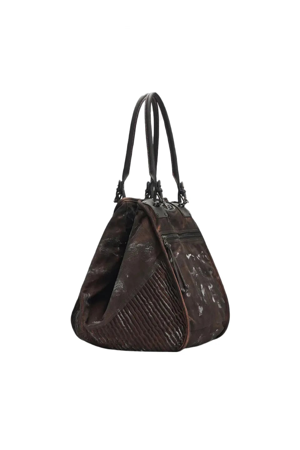Punk Vintage Dirty Dyed Tote Bag