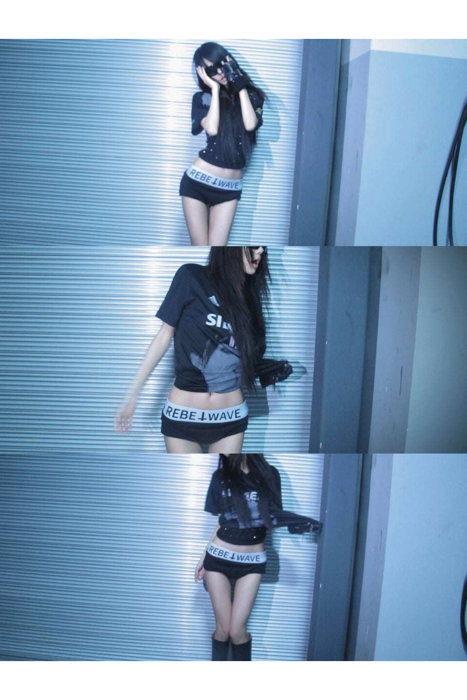 REBEL WAVE Logo Boxer Shorts