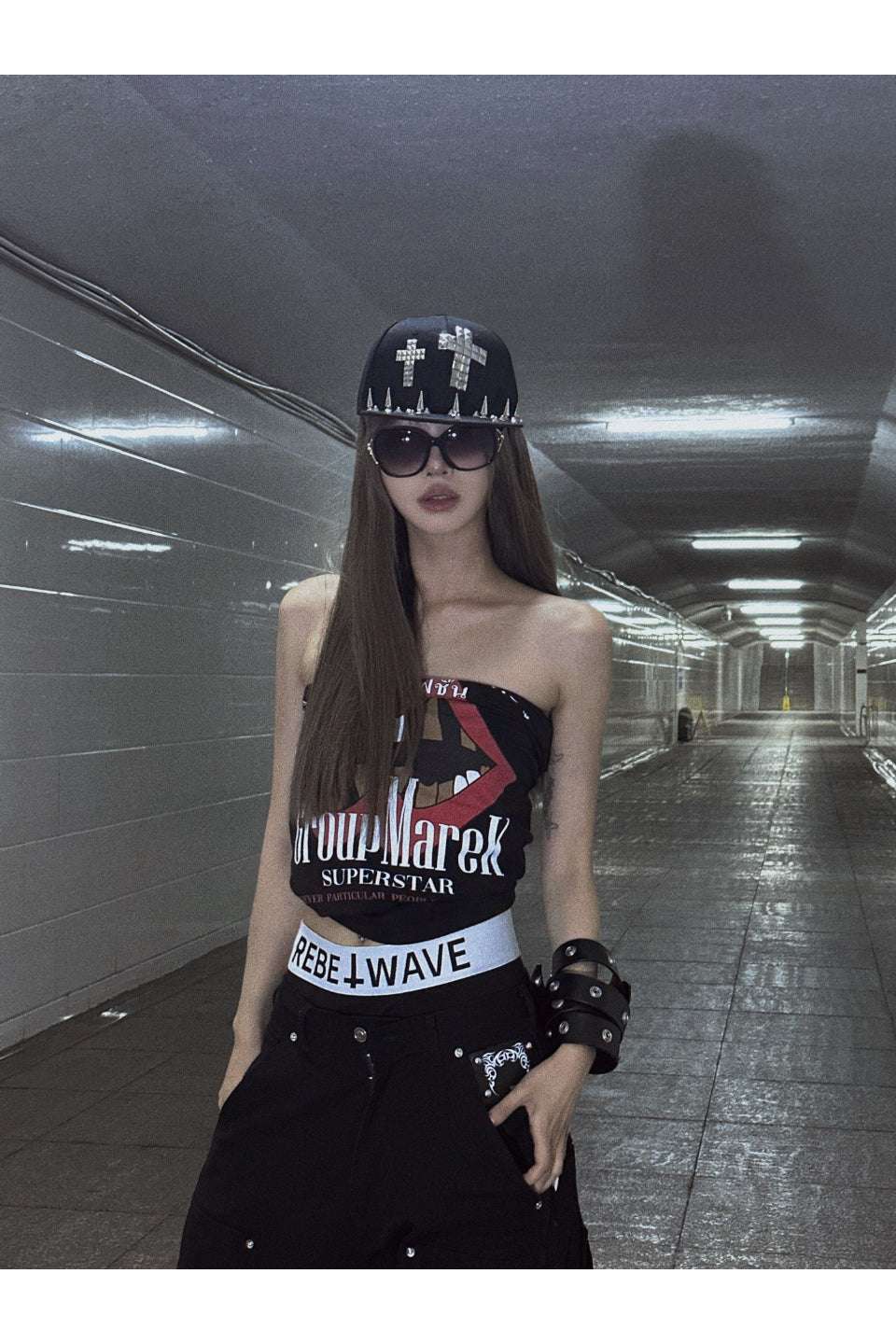 REBEL WAVE Logo Boxer Shorts