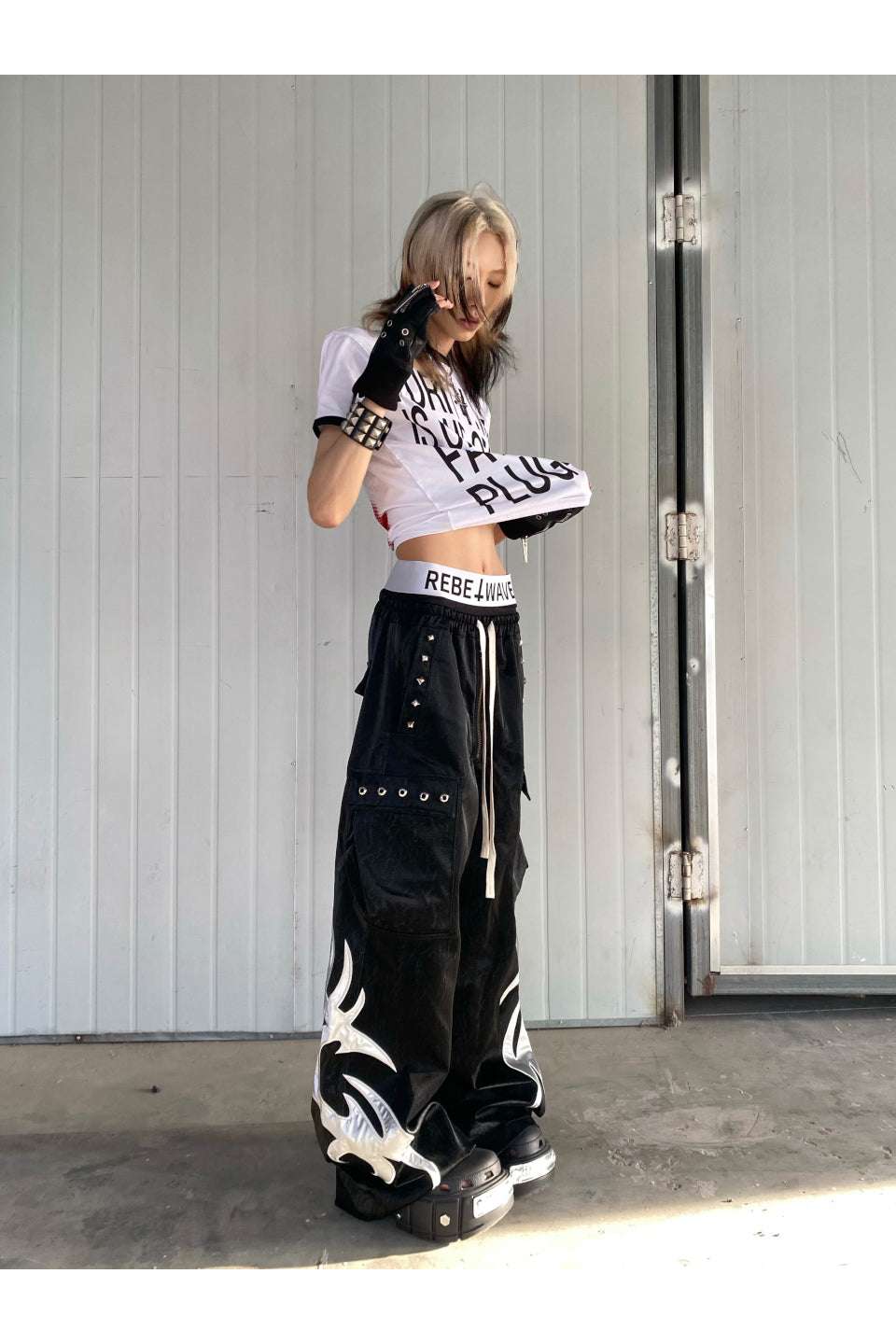 REBEL WAVE Logo Boxer Shorts