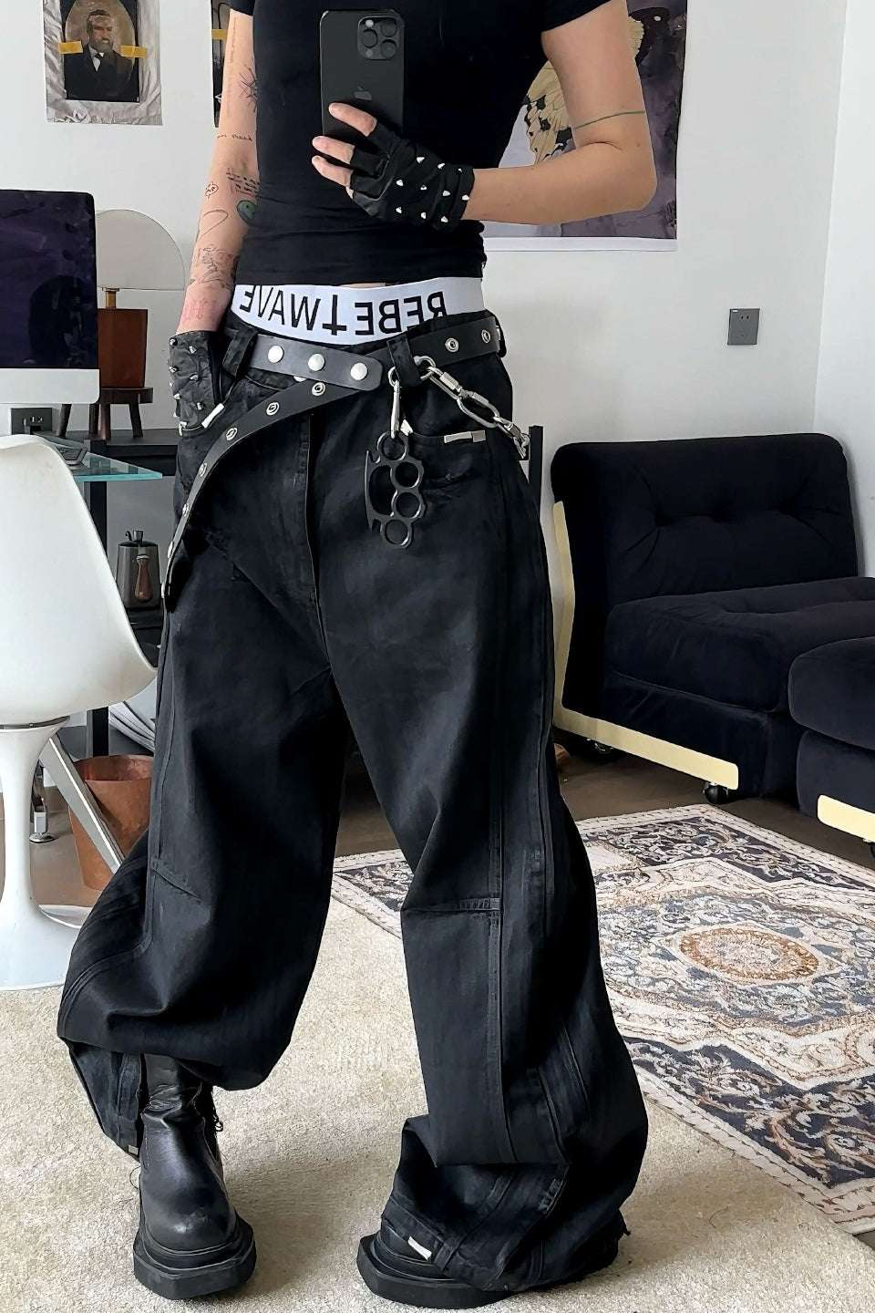 REBEL WAVE Logo Boxer Shorts