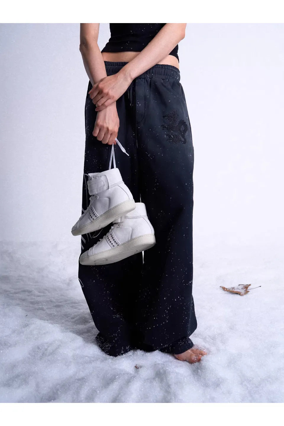 RUDEBRAT N01 Top Grain Cowhide Sports Shoes