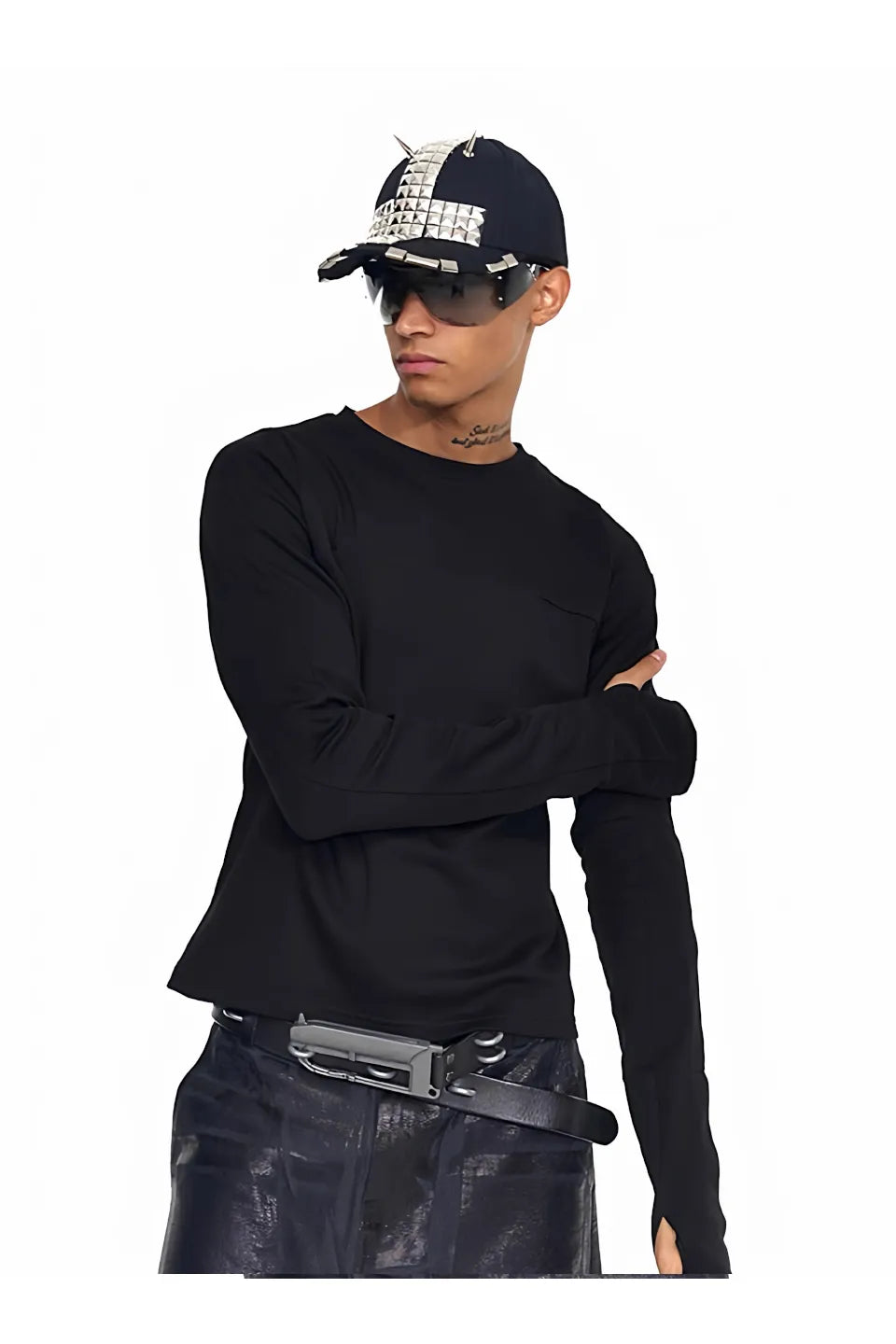 RЖЯ Rivet Curve Brim Cap