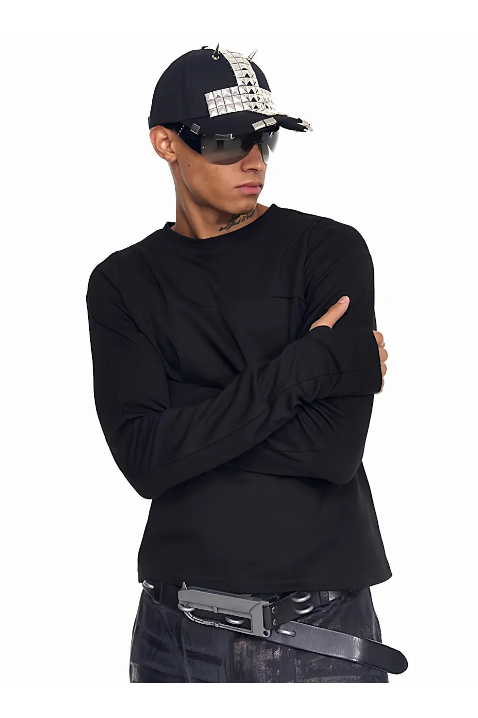 RЖЯ Rivet Curve Brim Cap