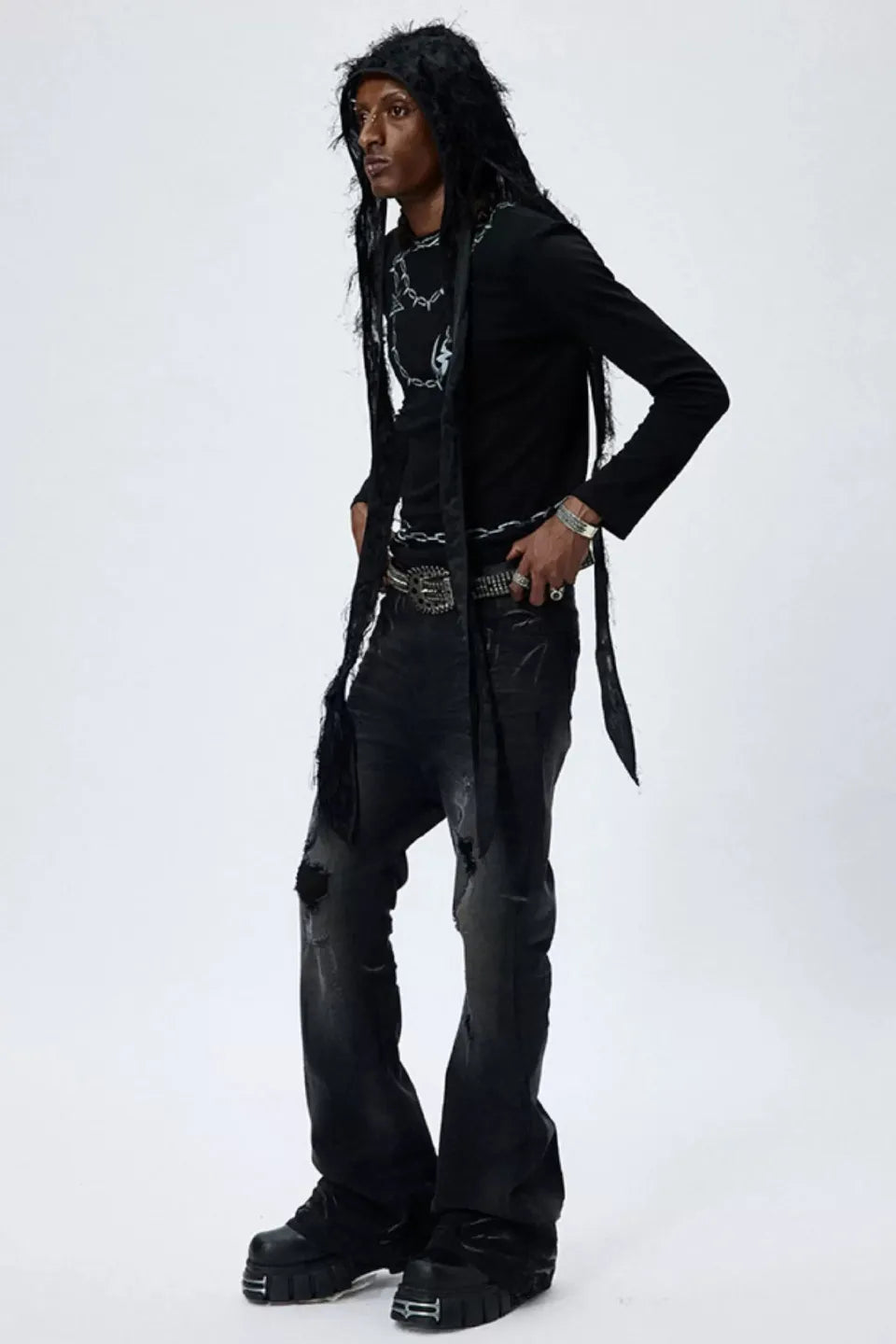 Rabbit Ear Long Tail Durag