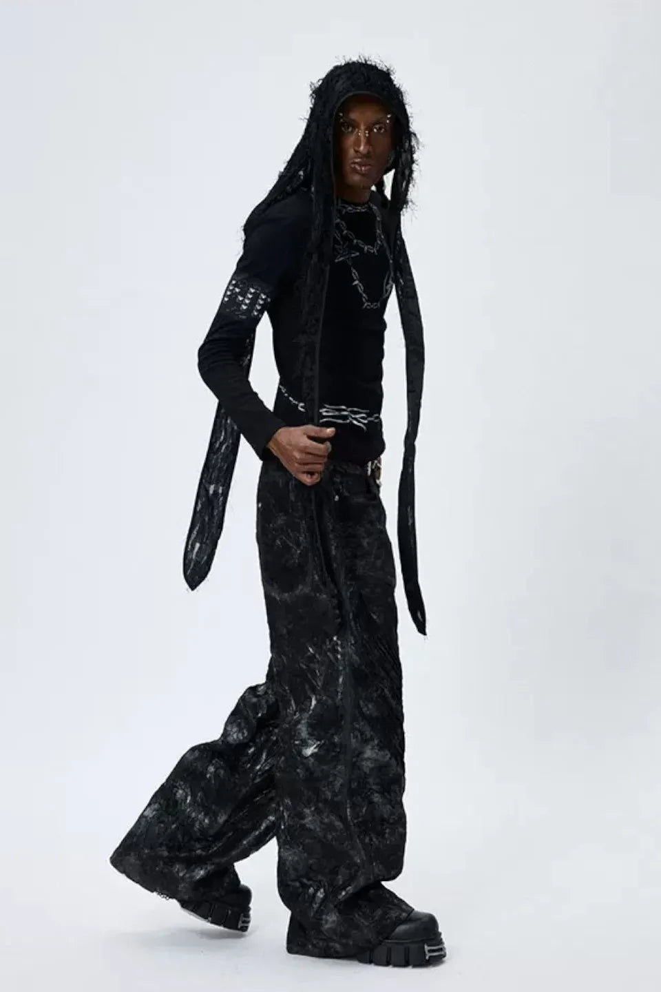Rabbit Ear Long Tail Durag