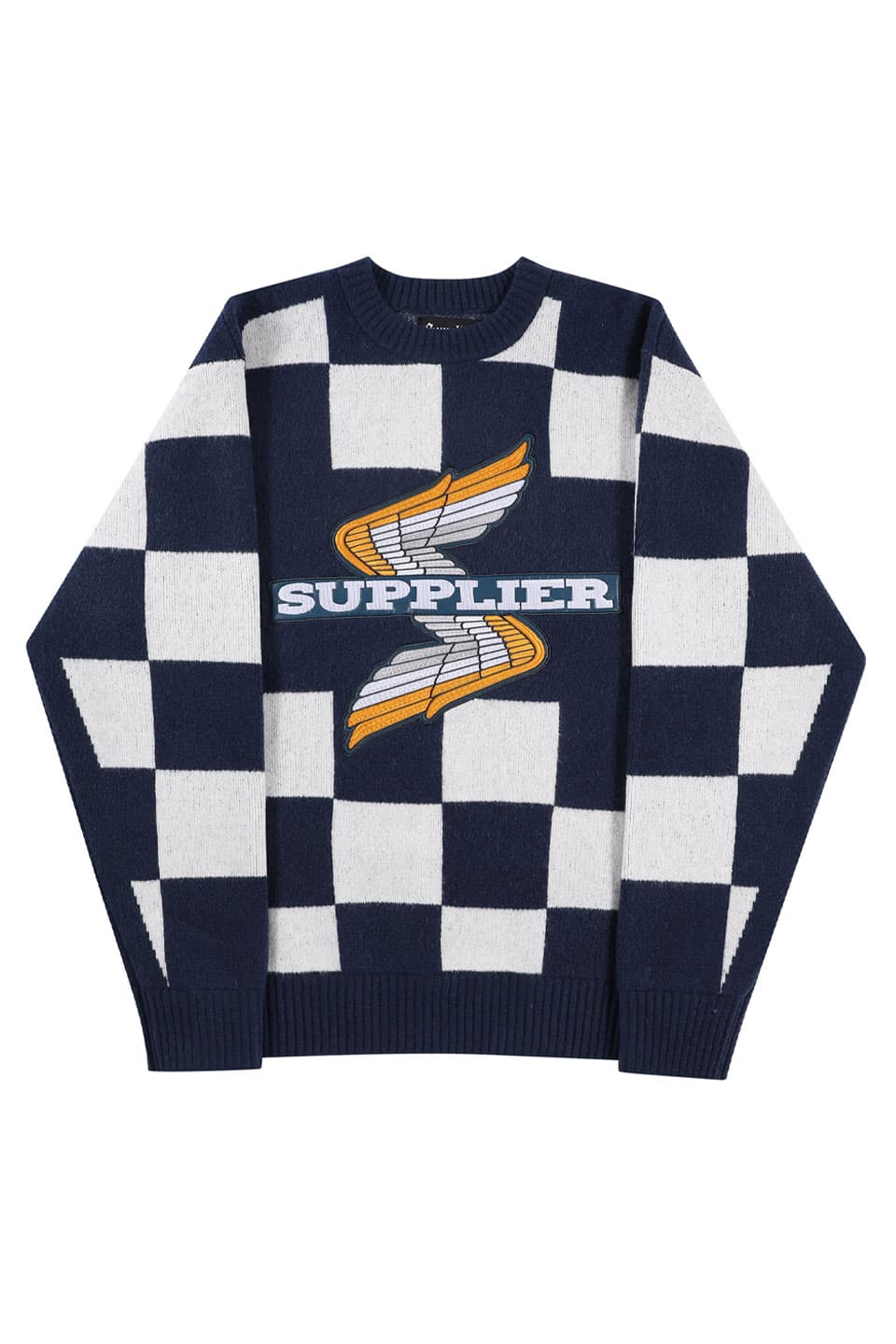 SUPPLIER｜Racing Knit サプライヤー レーシング ロゴ ニット セーター