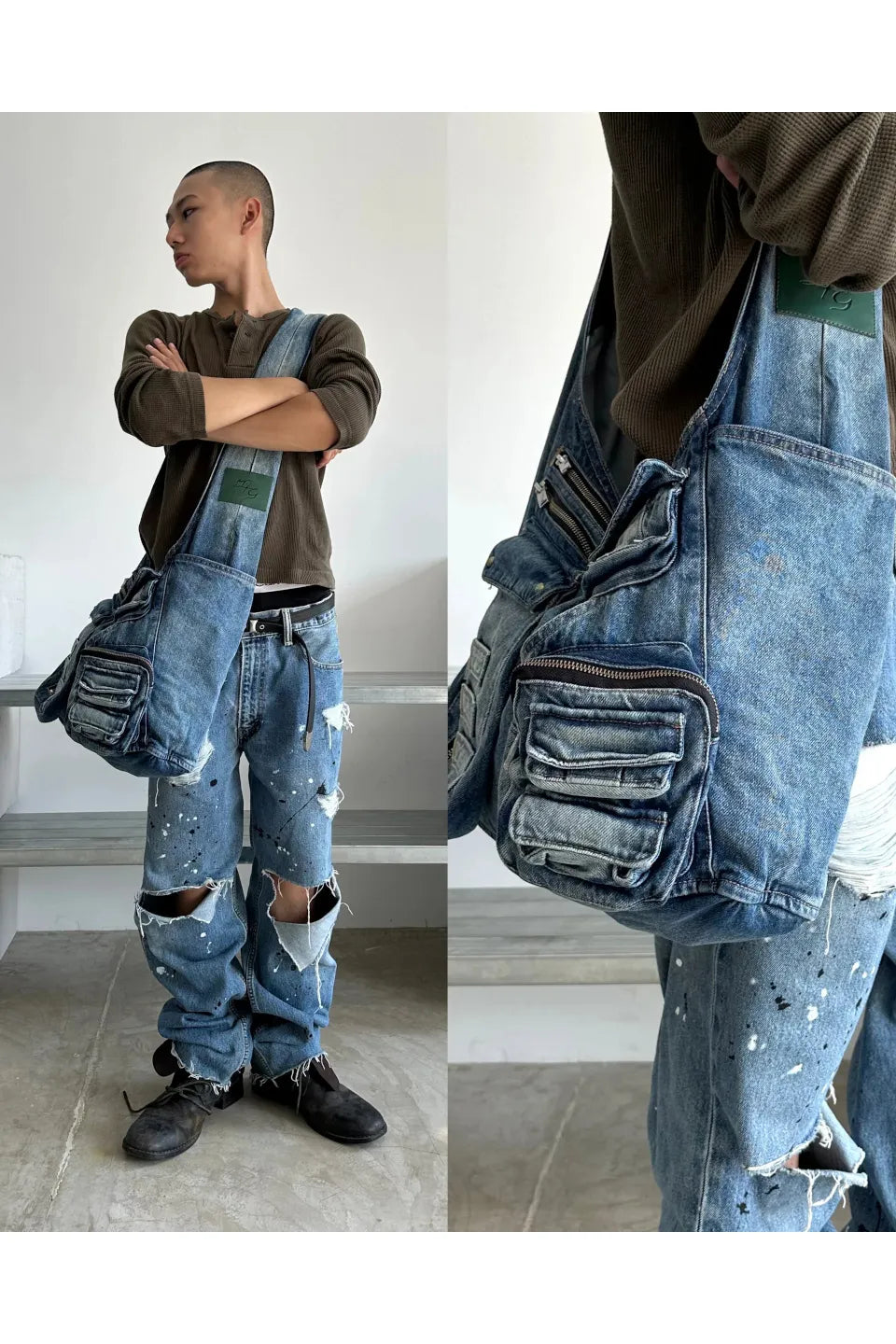 Rave Denim Bag