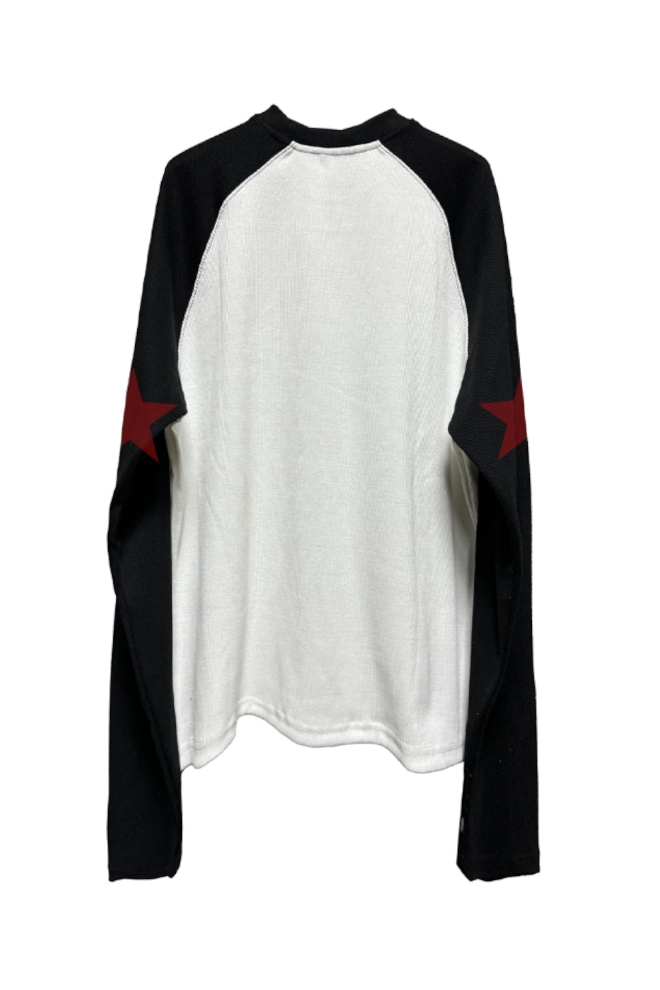 Red Star Raglan Long Sleeve Tee