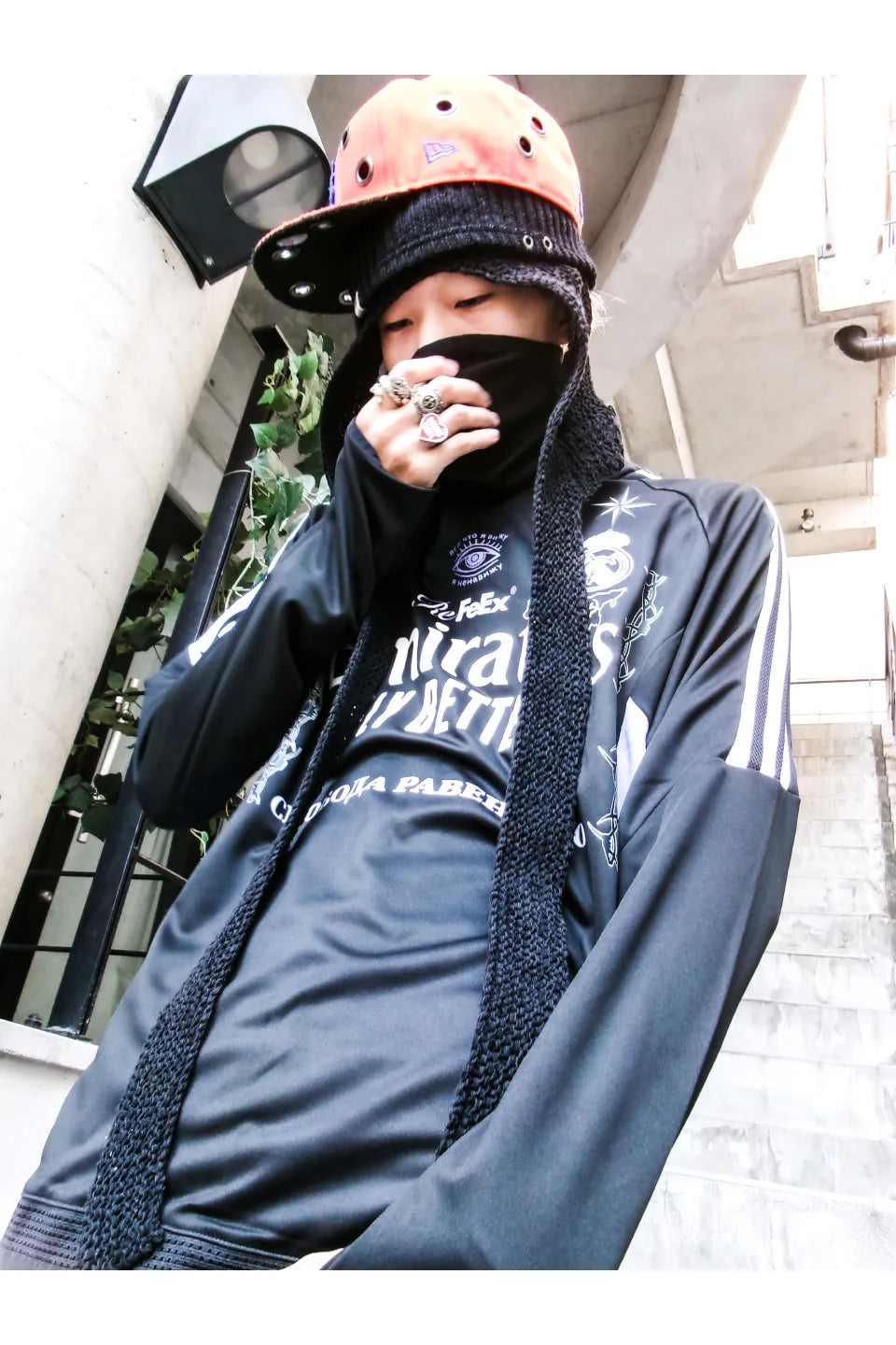 Refeex Russian Criminal Tattoos Long Sleeve Dark Jersey