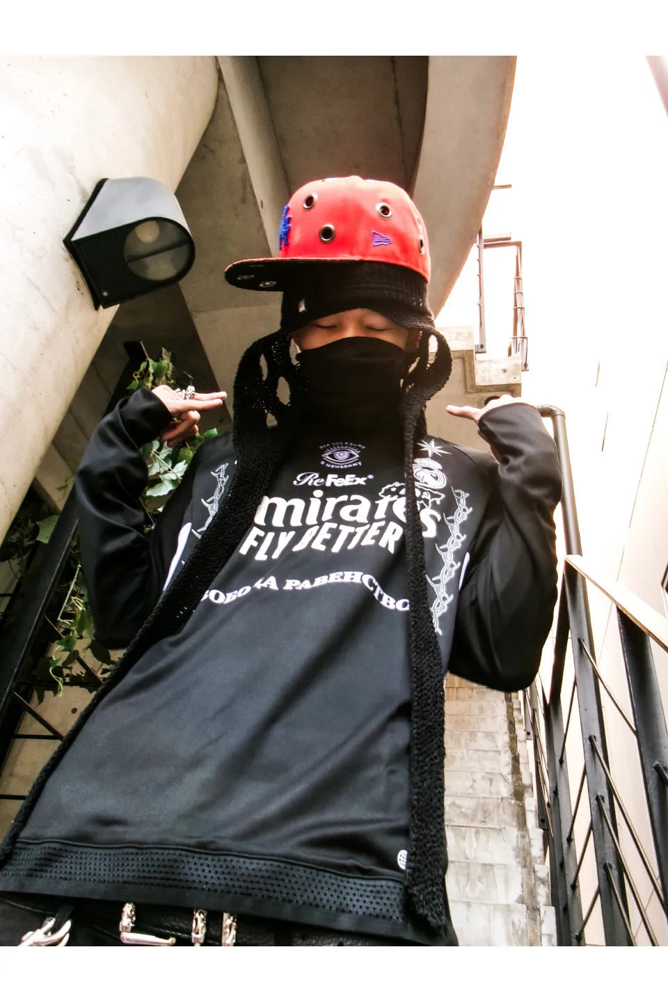Refeex Russian Criminal Tattoos Long Sleeve Dark Jersey