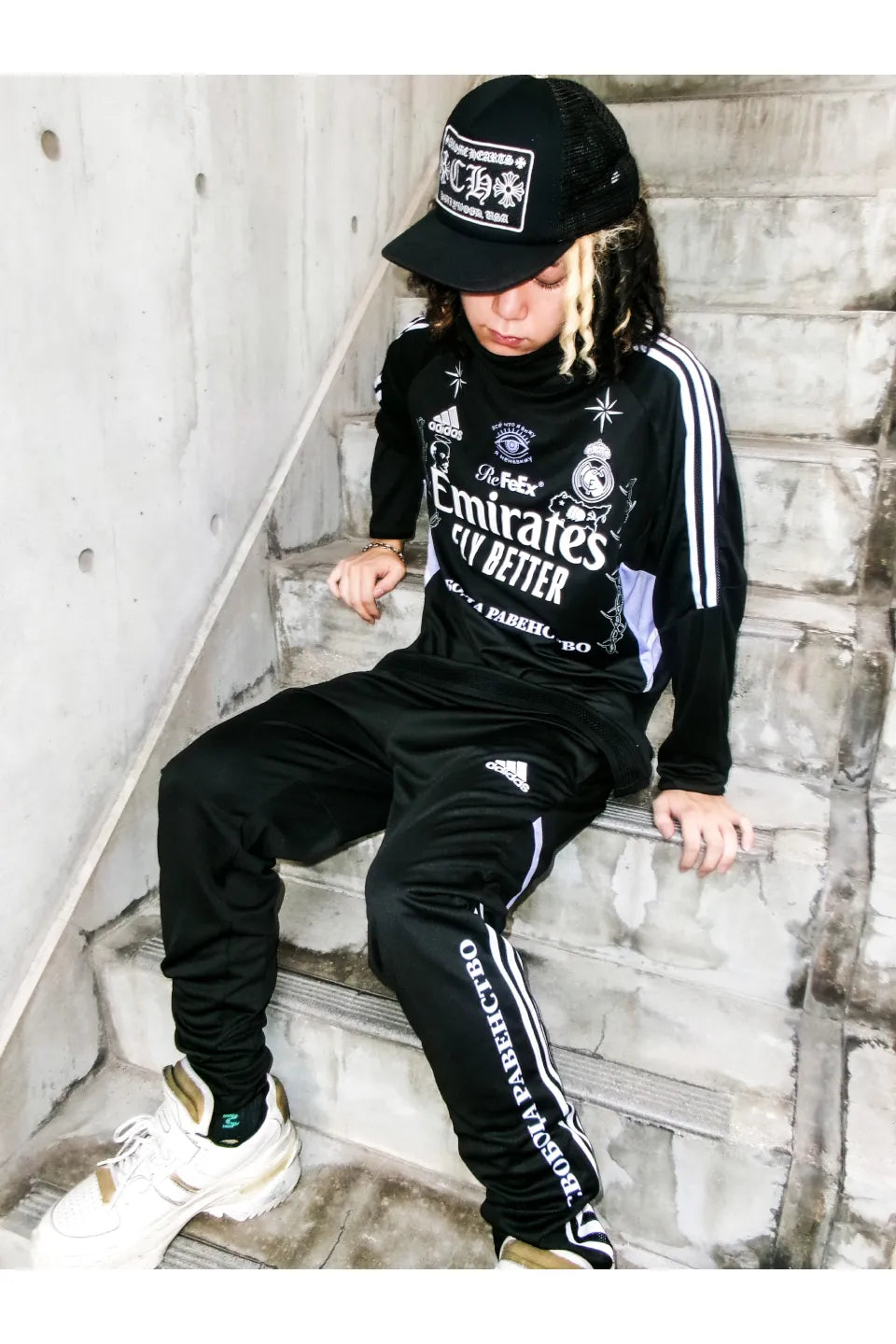 Refeex Russian Criminal Tattoos Long Sleeve Dark Jersey Pants