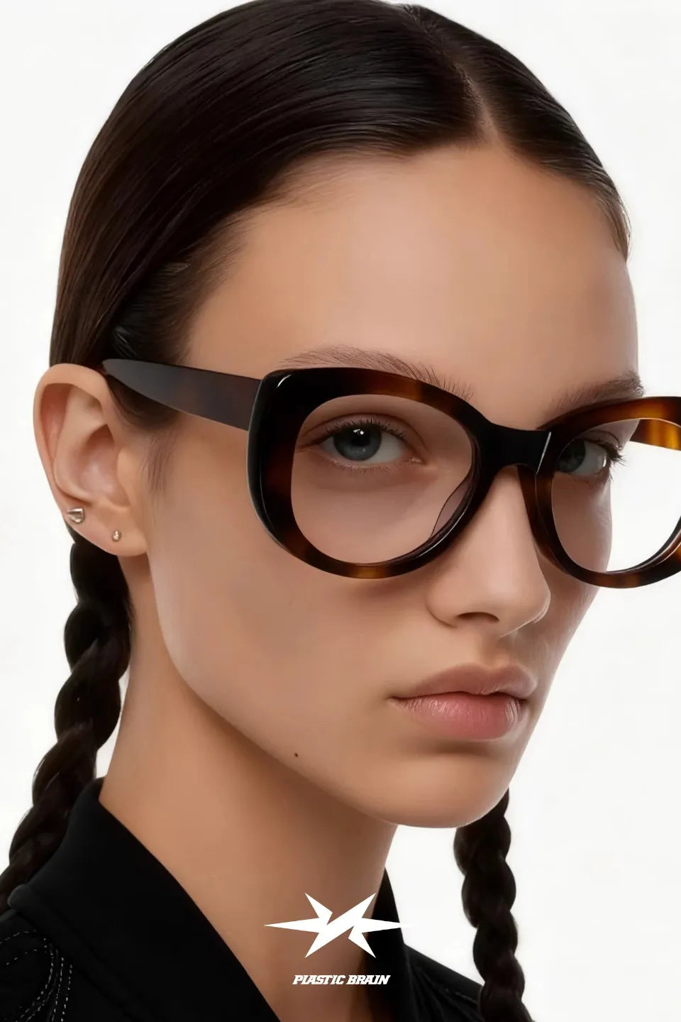 Retro Chic Cat Eye Glasses