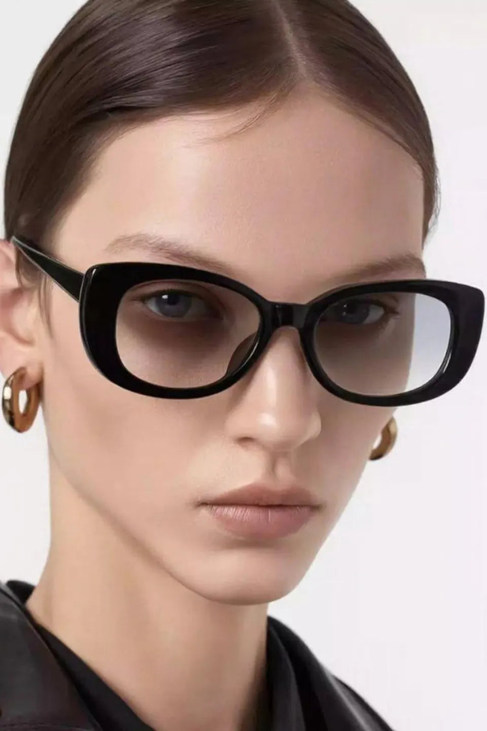 Retro Chic Cat Eye Glasses