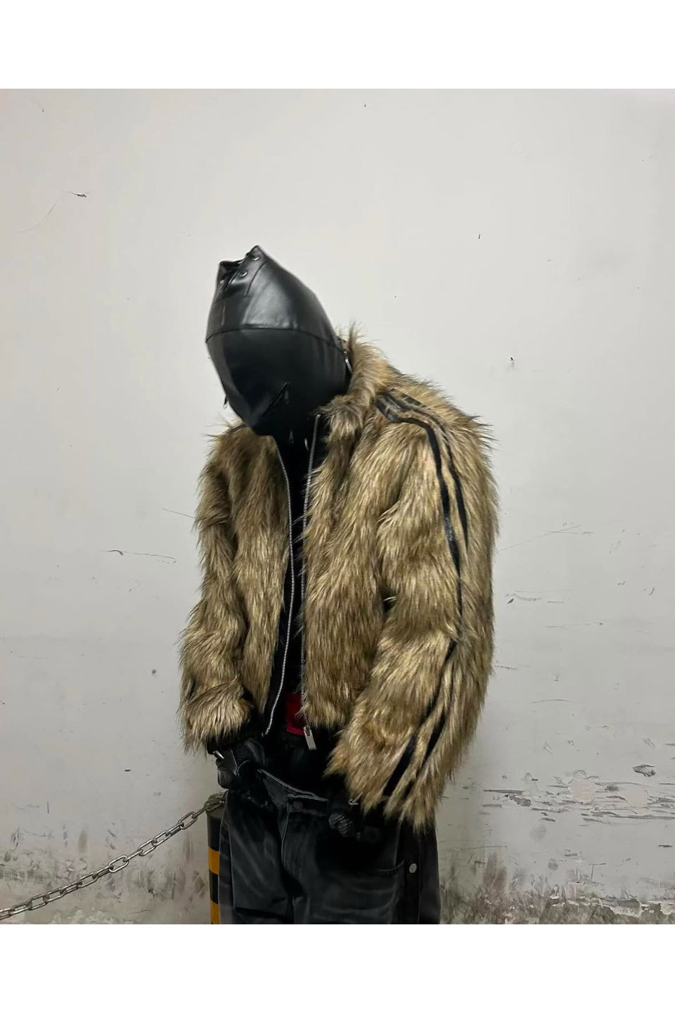 Reversible Fur Leather Jacket