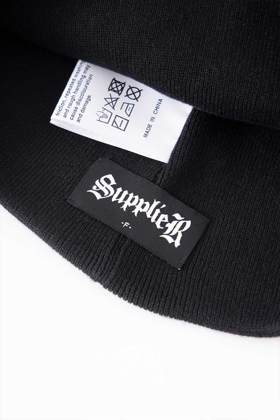 SUPPLIER サプライヤー｜Rhinestone Cross Beanie ライン