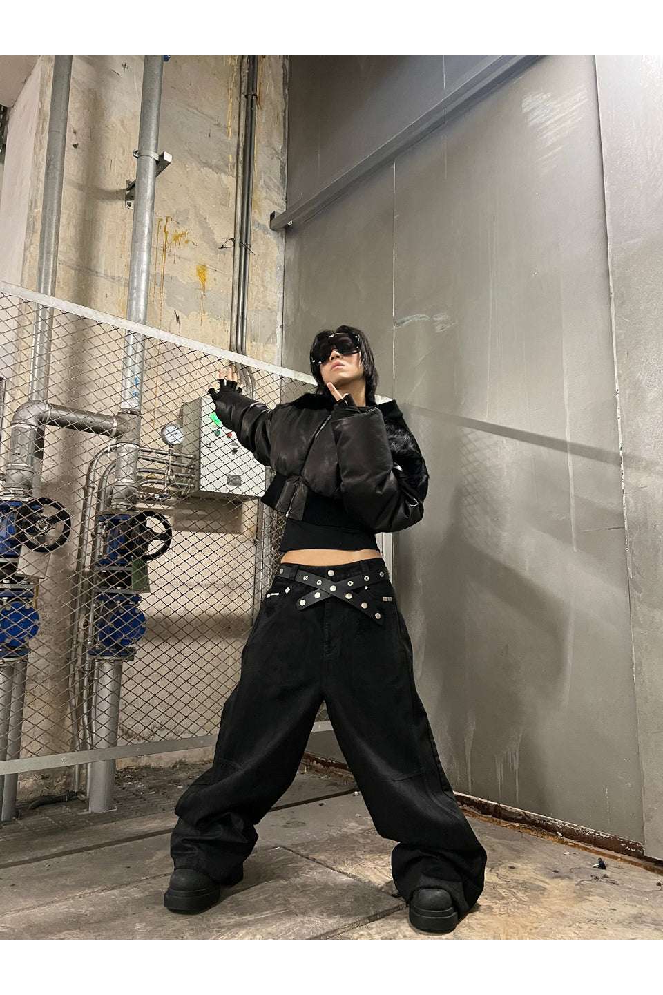 SØL Rivet Button Belt