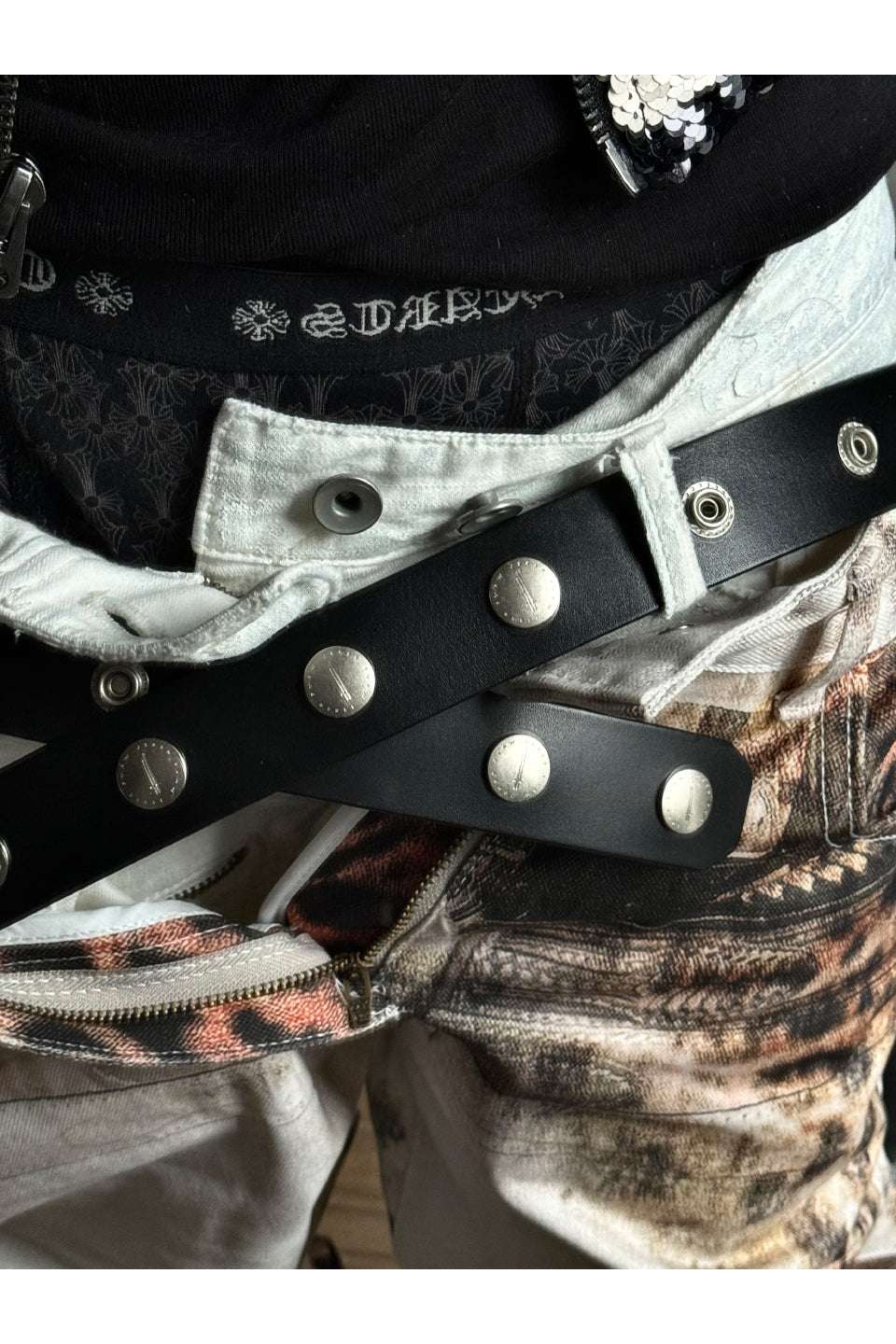 SØL Rivet Button Belt