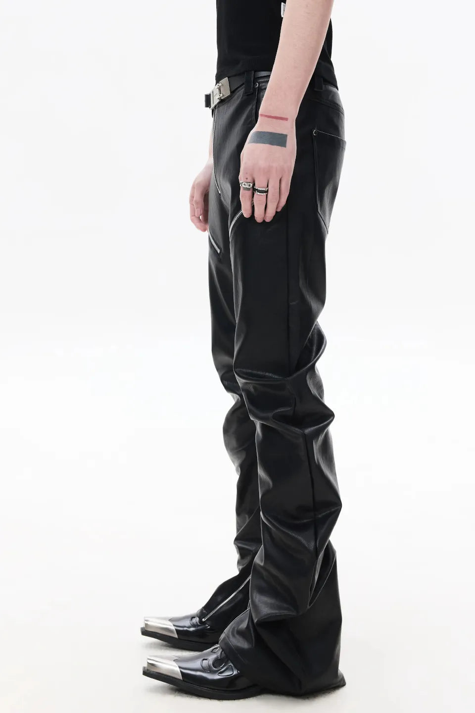 Scimitar Zip Skinny Pants