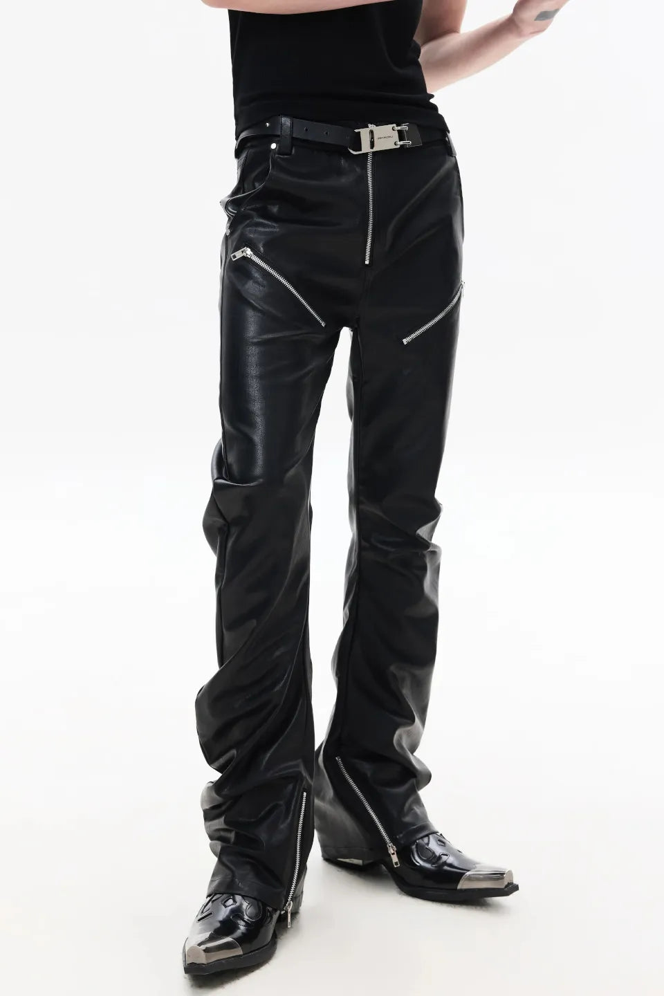 Scimitar Zip Skinny Pants