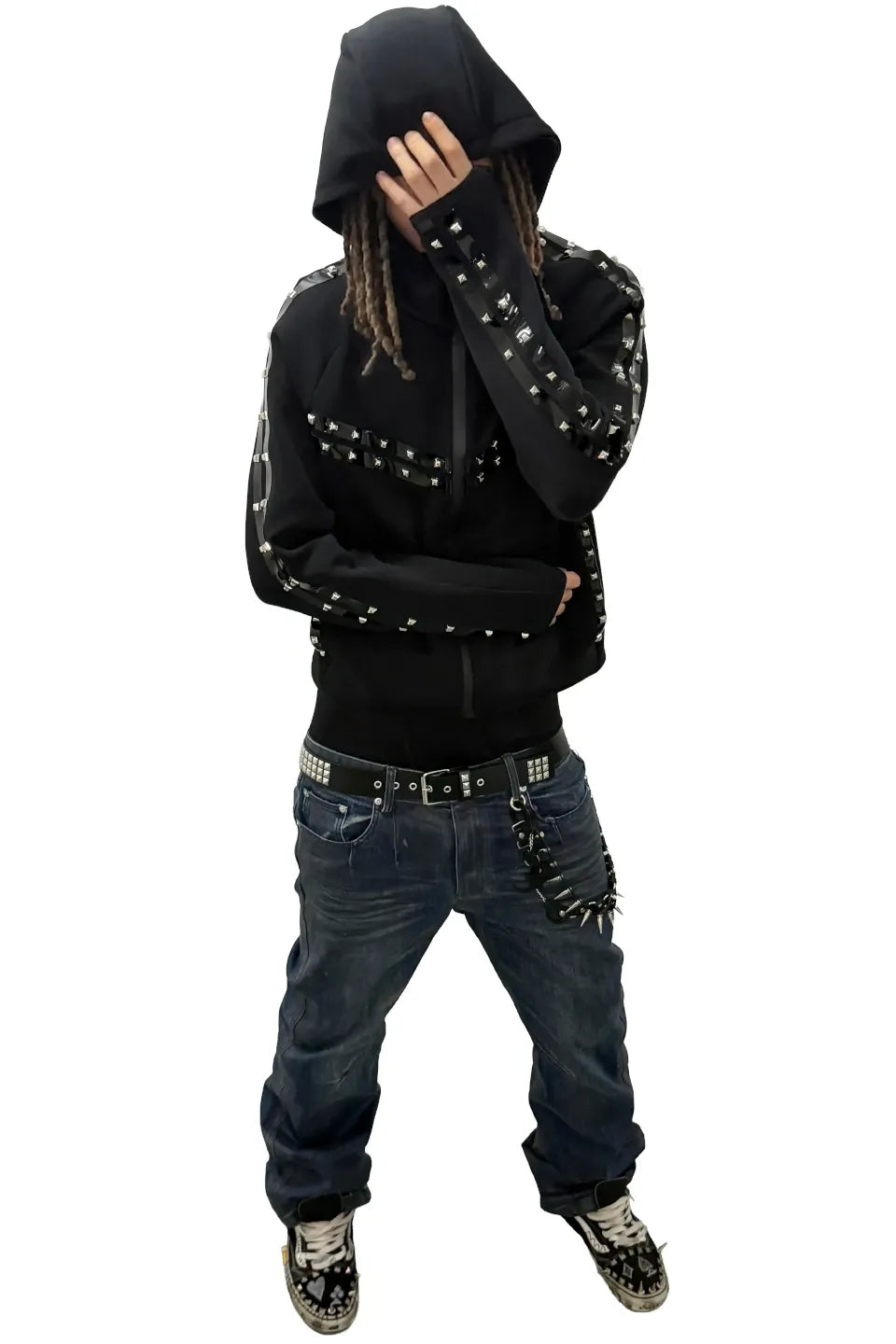 Scuba Tech Taped Rivet Hoodie