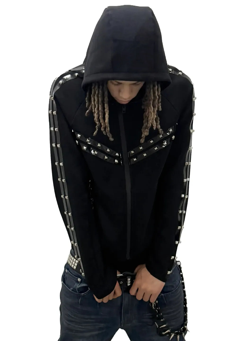 Scuba Tech Taped Rivet Hoodie
