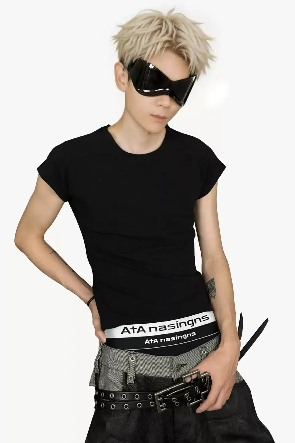 Segmented Panel No Logo T-shirt