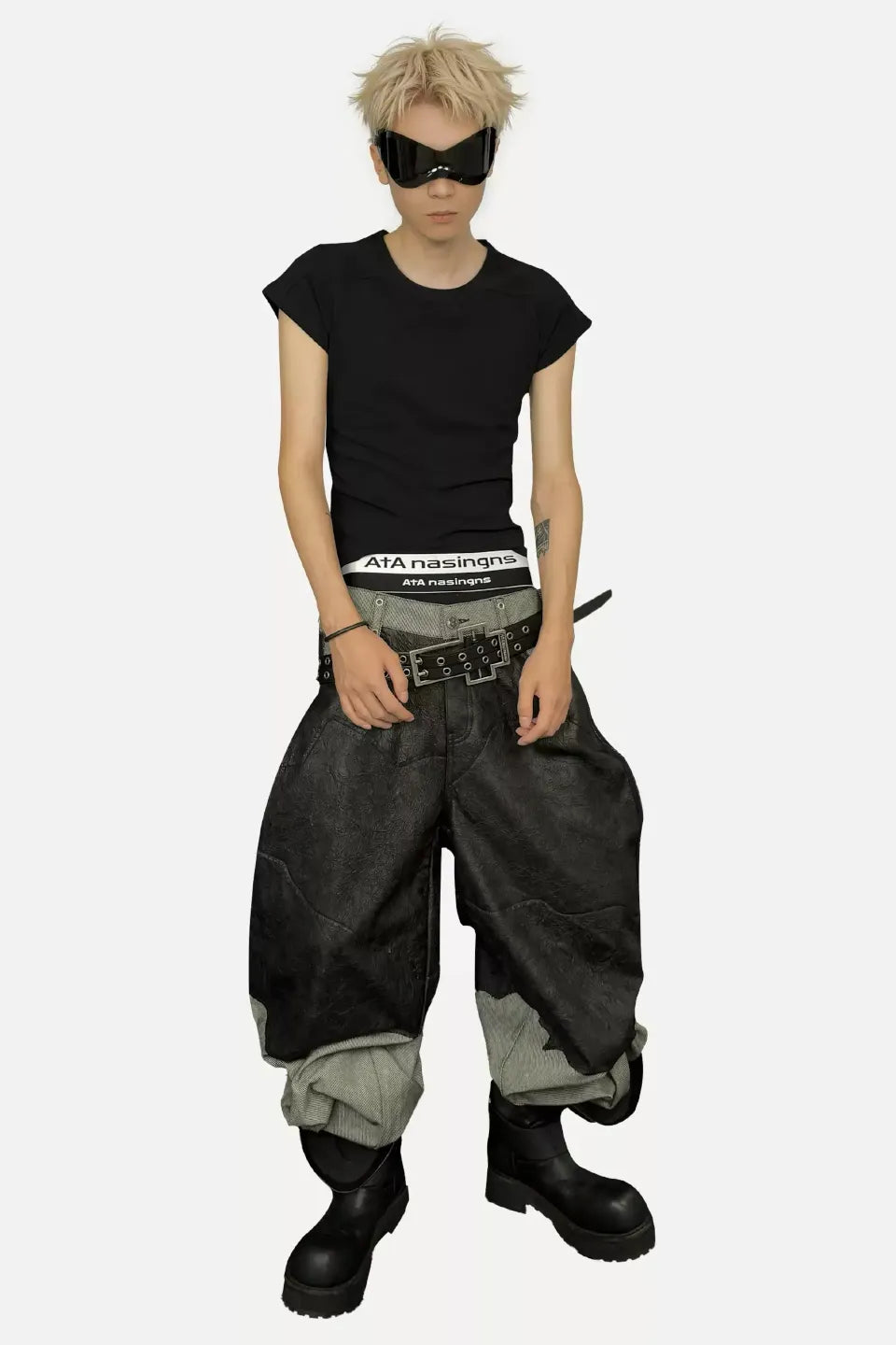 Segmented Panel No Logo T-shirt