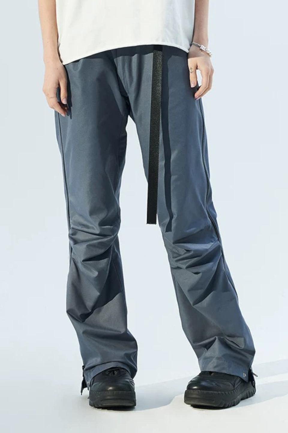 Side Zip Pleated Pants