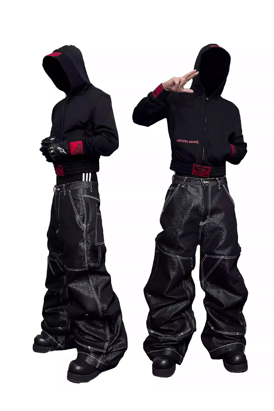 Silver Thread Opium Lumberjack Jeans