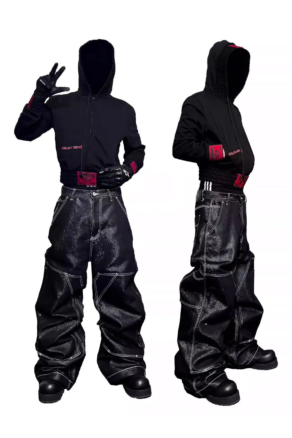 Silver Thread Opium Lumberjack Jeans