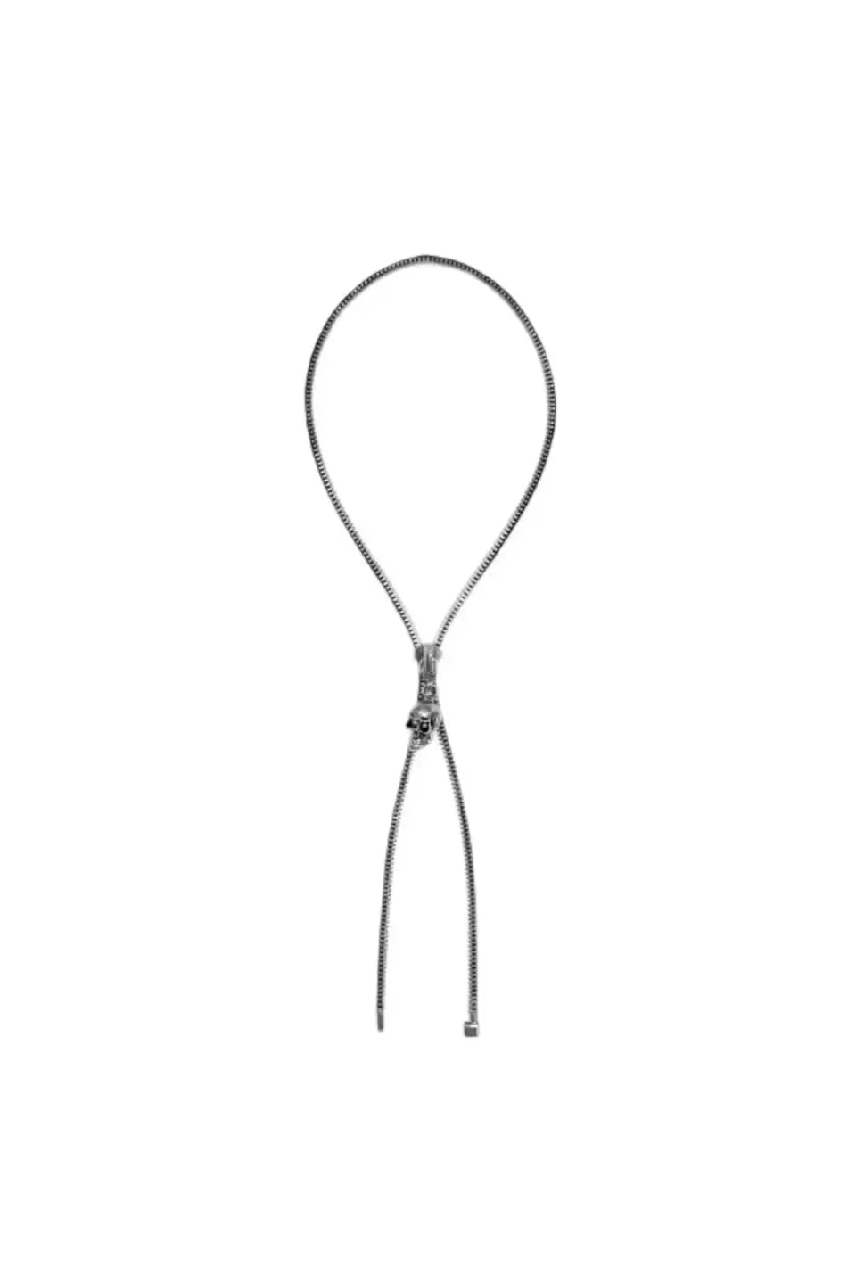Skull Zipper Hardwear Necklace