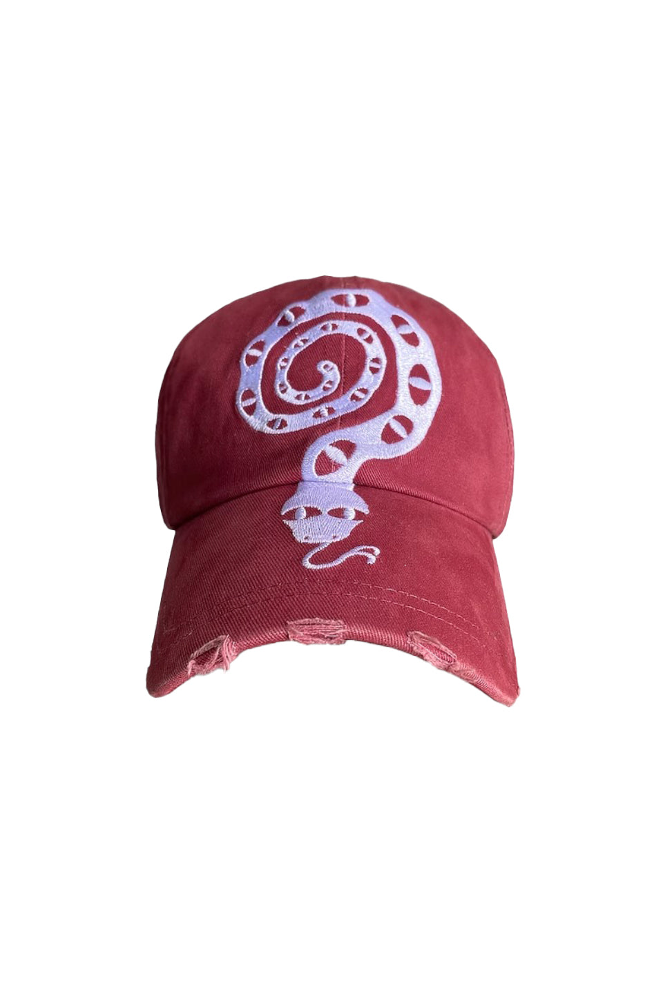 Snake Embroidery Baseball Cap