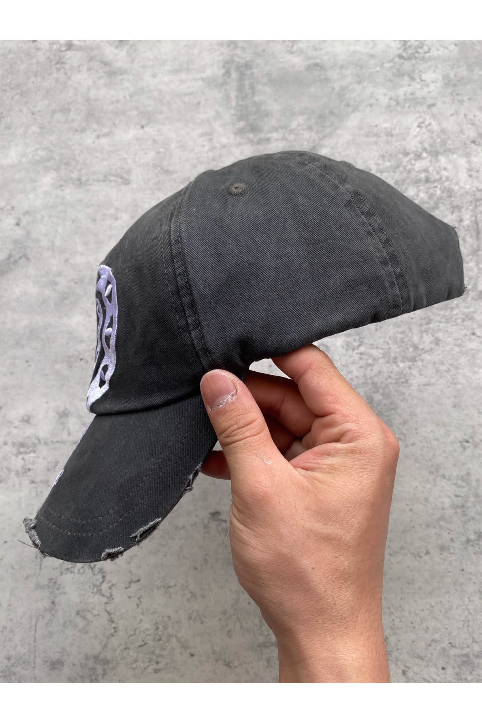 Snake Embroidery Baseball Cap