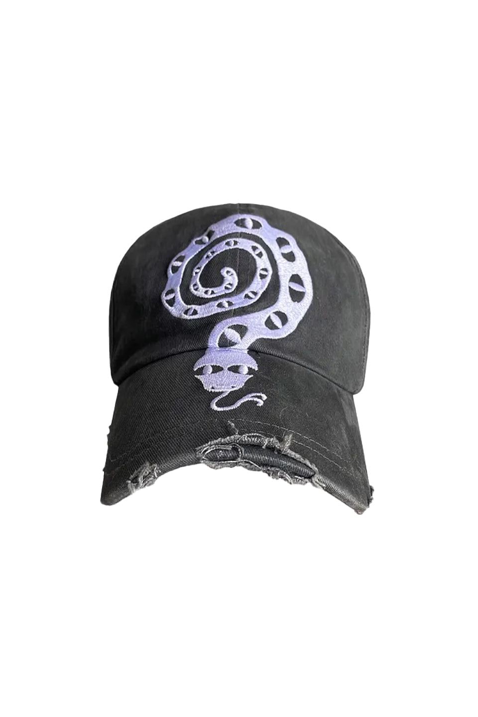 Snake Embroidery Baseball Cap