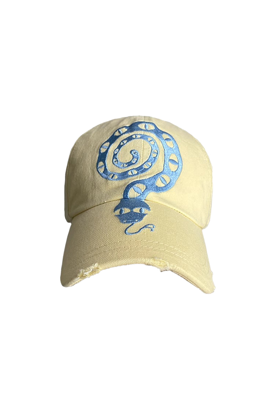 Snake Embroidery Baseball Cap